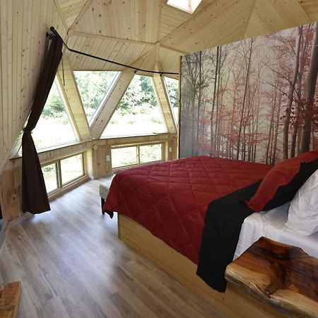 Villa Natahala Glamping Red Dome #23 Topton Exterior foto