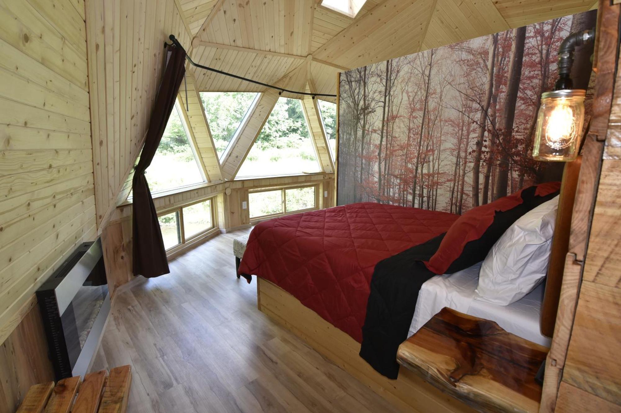 Villa Natahala Glamping Red Dome #23 Topton Exterior foto