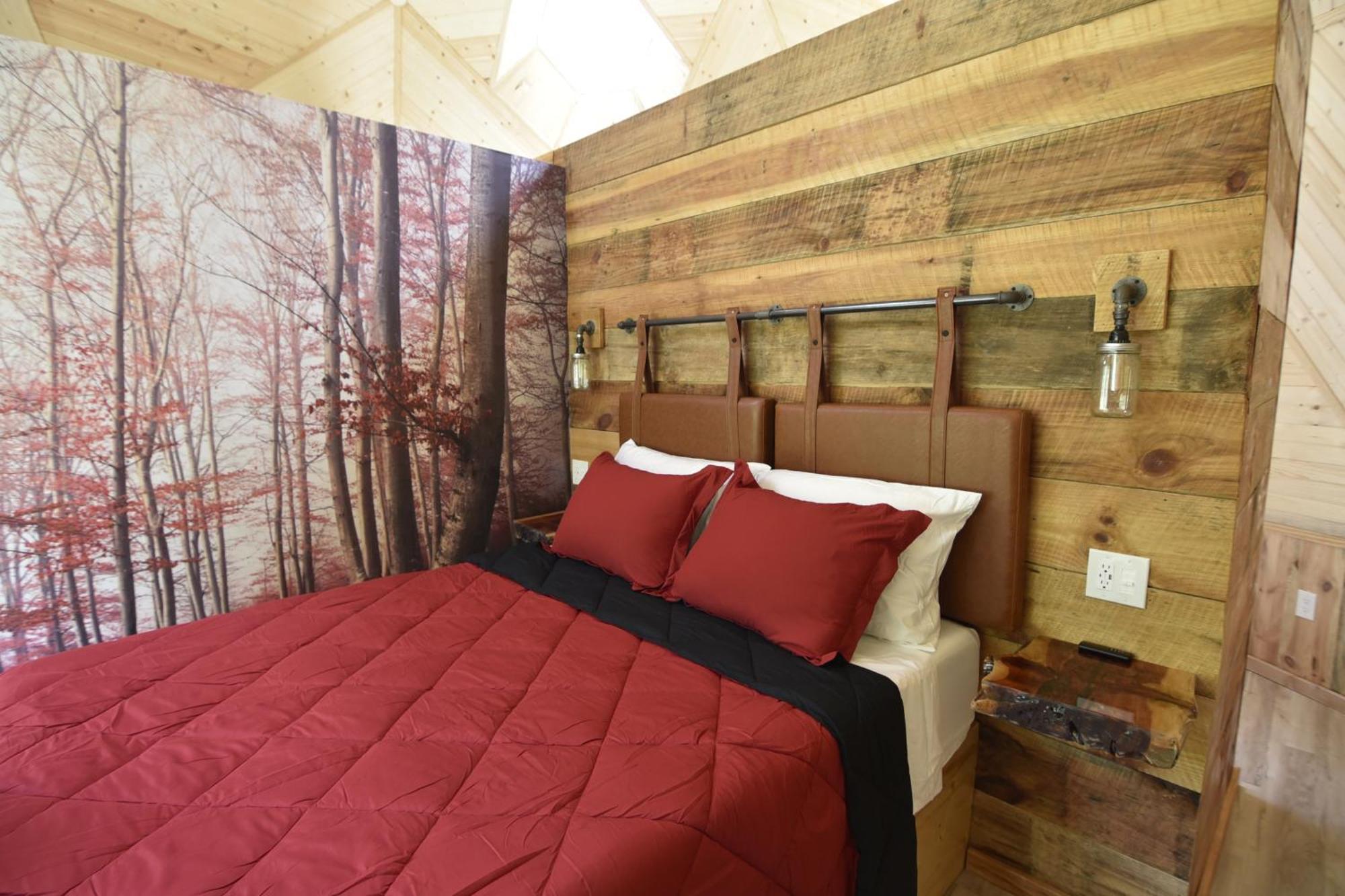 Villa Natahala Glamping Red Dome #23 Topton Exterior foto
