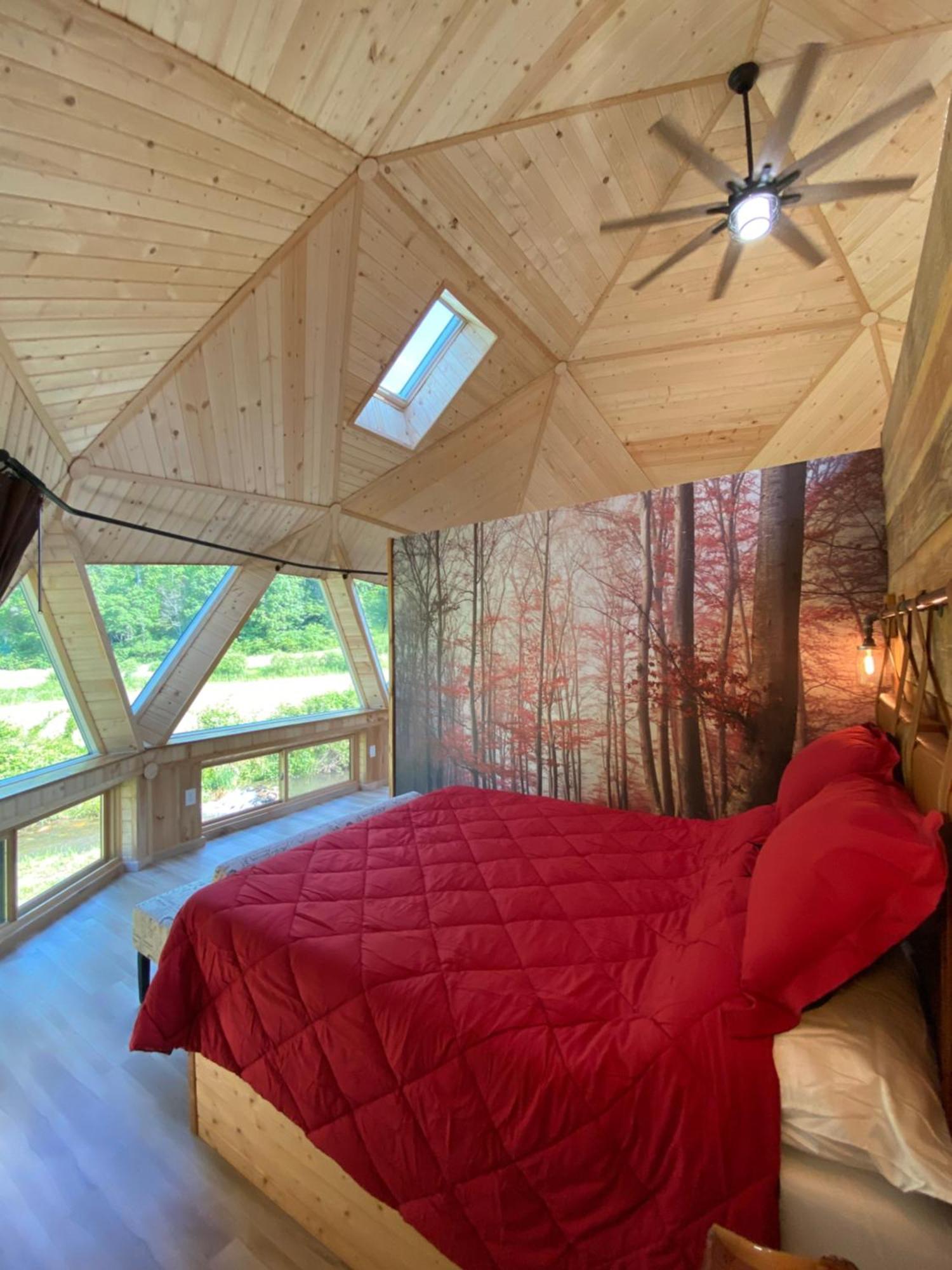 Villa Natahala Glamping Red Dome #23 Topton Exterior foto