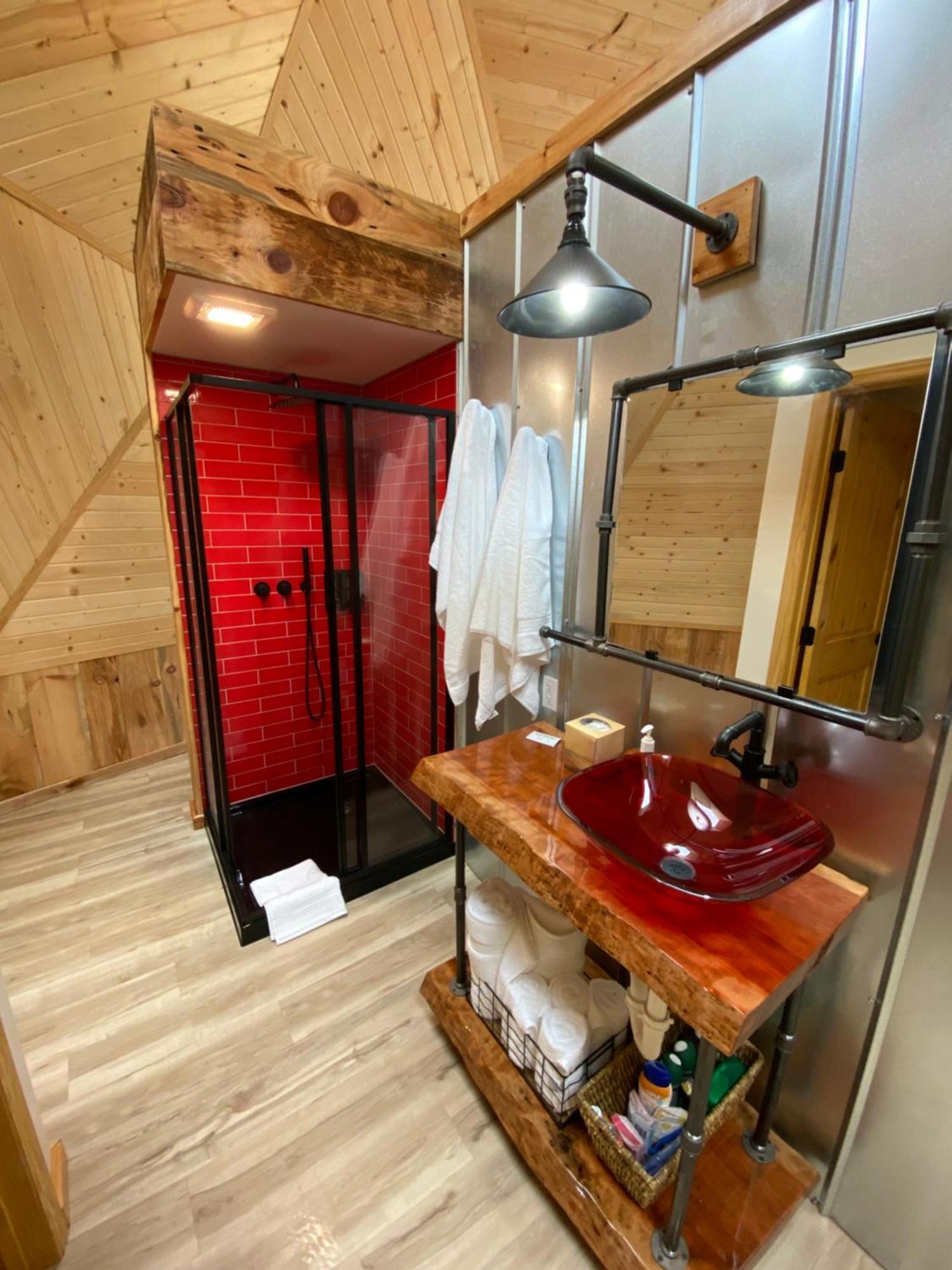 Villa Natahala Glamping Red Dome #23 Topton Exterior foto
