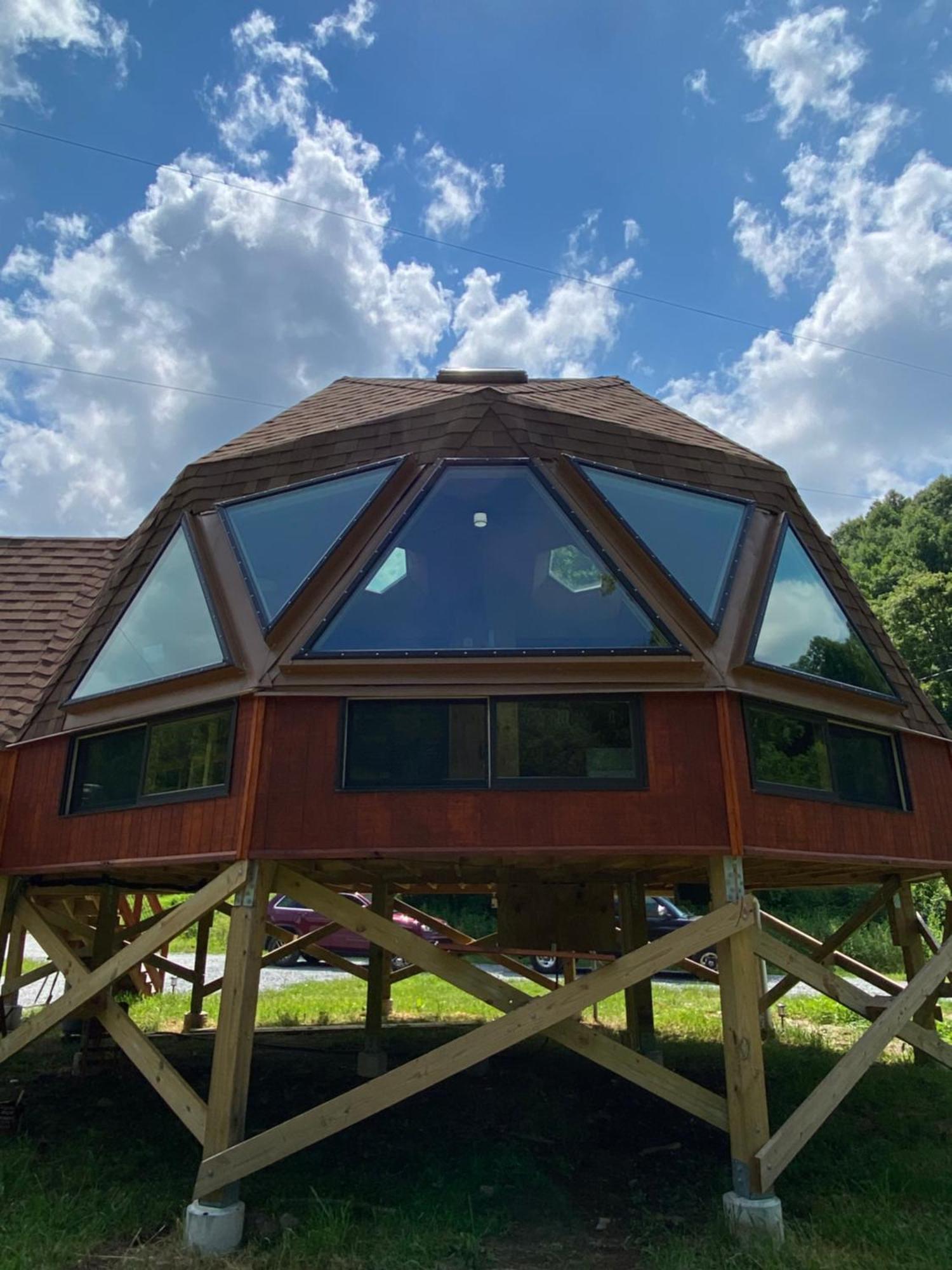 Villa Natahala Glamping Red Dome #23 Topton Exterior foto
