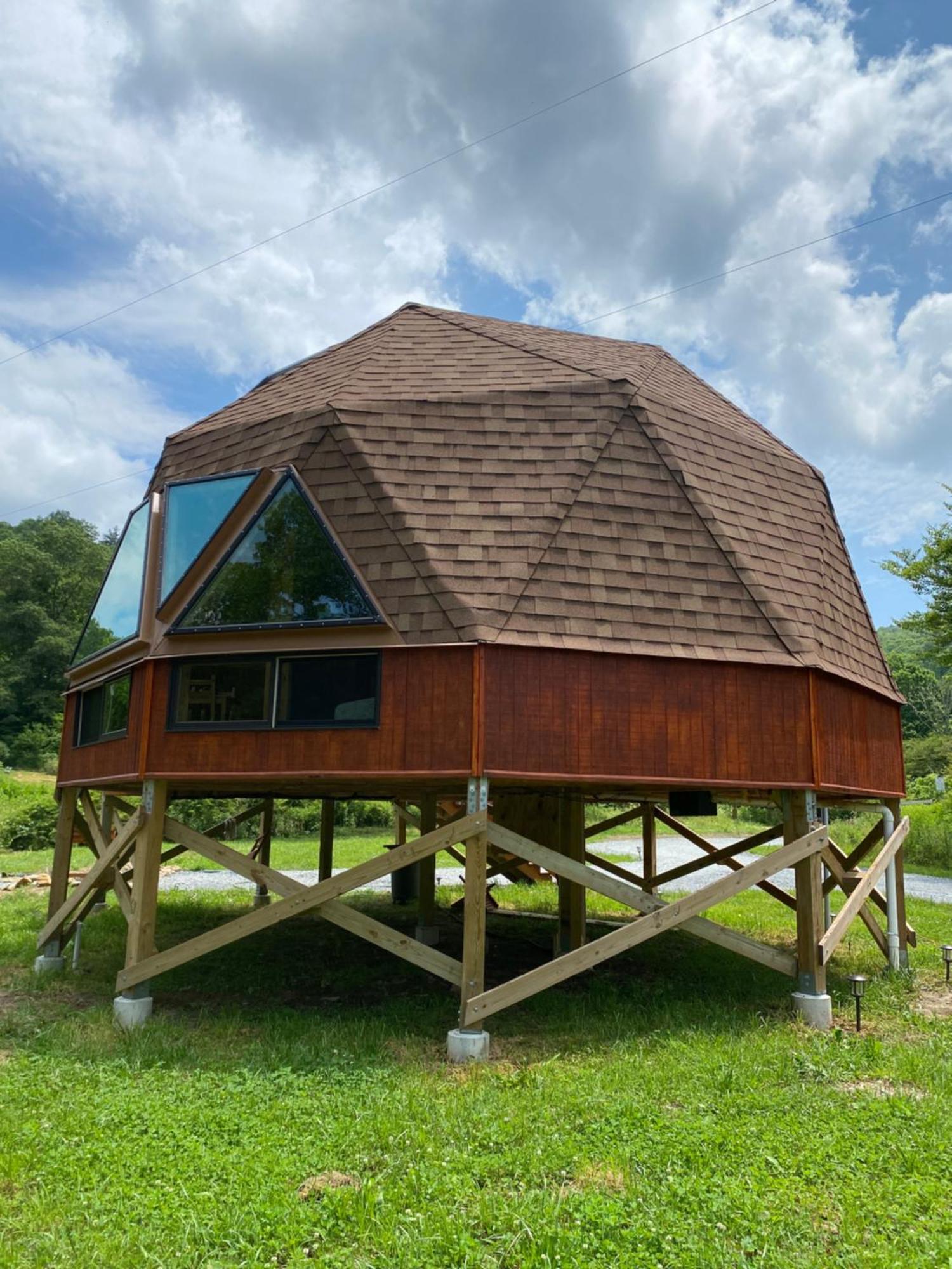 Villa Natahala Glamping Red Dome #23 Topton Exterior foto